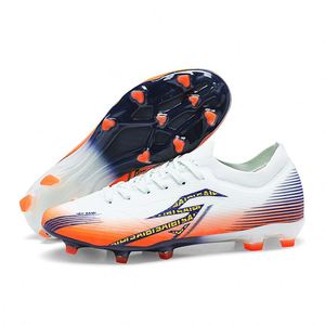 Chaussures de football respirantes haut de gamme personnalisées à crampons pour hommes et femmes, bottes de football professionnelles pour la compétition et l'entraînement, tige synthétique - Product Image 2