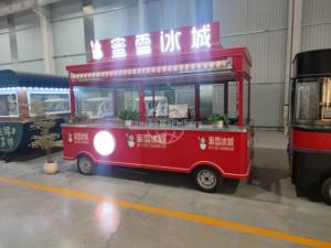 Food truck, remorque à café, camion de vente ambulante, camionnette alimentaire, chariot à hot-dogs, petite remorque alimentaire vintage, entièrement équipée - Product Image 6