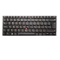 Clavier de remplacement compatible avec les ordinateurs portables HP Elitebook Folio 9470m 9480m avec cadre argenté sans pointeur et rétroéclairé