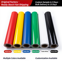 Película de plotter de corte de vinilo autoadhesivo de alta calidad, excelente para imprimir papel colorido mate, materiales de póster brillante