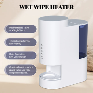 Chauffe-serviettes compact pour comptoir 55 ° C (131 ° F) Chauffage Constant, Séchage Rapide en 5s, Sèche-Serviettes Automatique 500ml, <span class=keywords><strong>Petit</strong></span> Modèle pour Coiffeuse de Maison - Product Image 5
