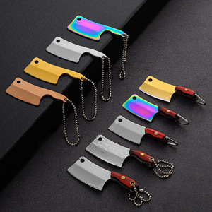 Mini couteau exquis en acier inoxydable, porte-clés, tranchant, tactique, pour l'extérieur, ouvre-boîte, outil cadeau - Product Image 2