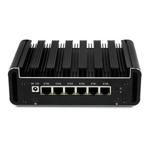 Bộ Định Tuyến Tường Lửa Mới Pfsense In-Tel J4125 3865U 6405U N5105 N6005 I3 I5 I7 6 * RJ45 COM 4USB AES-NI <span class=keywords><strong>PC</strong></span> <span class=keywords><strong>Mini</strong></span> Không Quạt Máy Chủ Cổng - Product Image 2