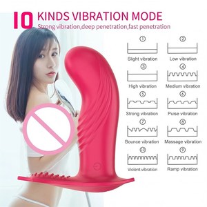 Vibrateur anal <span class=keywords><strong>à</strong></span> télécommande, jouets sexuels, stimulateur clitoridien portable pour femmes, culotte vibrante en silicone, produits pour adultes - Product Image 2