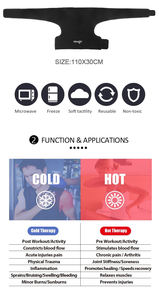 Gel Padat Kualitas Ahli Bukan Cairan Terapi Dingin Gel Bungkus Bahu untuk Mengurangi Rasa Sakit dan Bengkak - Product Image 3