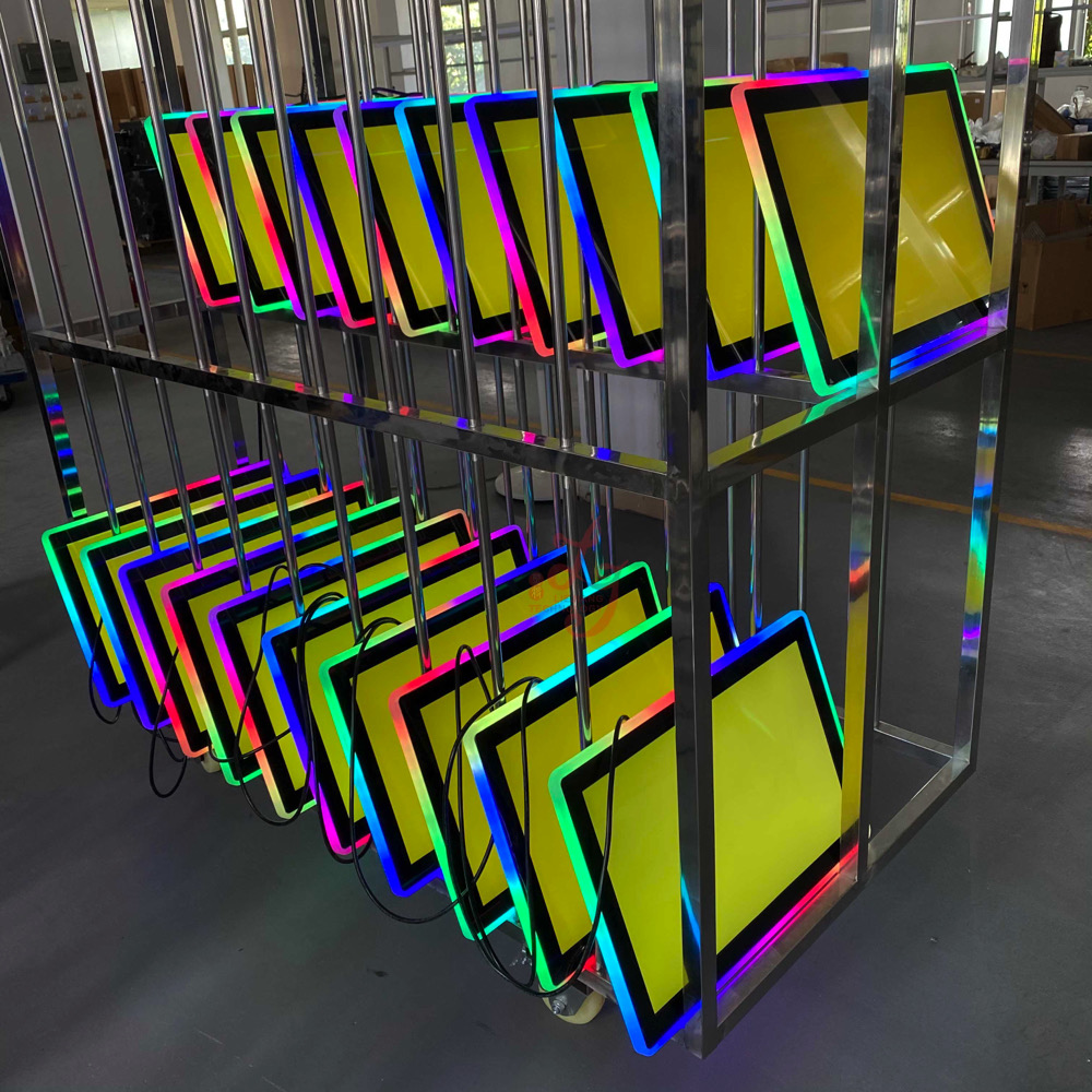 23,6-calowy ekran dotykowy PCAP ze światłami LED do gier POG LOL Machine RouIette 6