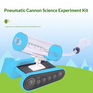Canon à air pneumatique en plastique pour élèves du primaire, bricolage manuel, science et technologie, petit artisanat, <span class=keywords><strong>expérience</strong></span> scientifique - Product Image 5