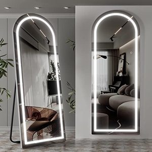 Venta al por mayor decoración del hogar irrompible <span class=keywords><strong>cuerpo</strong></span> de longitud completa <span class=keywords><strong>espejo</strong></span> piso <span class=keywords><strong>grande</strong></span> grandes altos espejos de pie de pared para sala de estar - Product Image 6