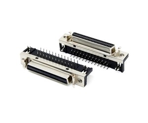 HPDB 100Pin หญิงแนวตั้ง DIP, ซ็อกเก็ต SCSI <span class=keywords><strong>II</strong></span> 100Pin, ขั้วต่อหญิง MDR 100Pin - Product Image 4