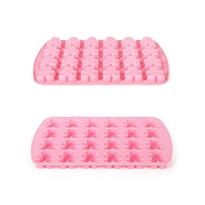 <span class=keywords><strong>Mini</strong></span> molde de pastelería de silicona <span class=keywords><strong>para</strong></span> <span class=keywords><strong>hombre</strong></span> de jengibre, bandeja de Chocolate reutilizable, modelo de pastel - Product Image 5