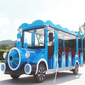 Electric Tour <b>Train</b> 14 Seater Battery Powered <b>Outdoor</b> City Park Passenger Vehicle - Product Image 5