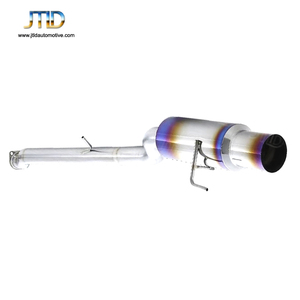 Sistema di motore automatico di alta qualità nuovo stile serie titanio uscita posteriore singola Catback di scarico per Honda S2000 - Product Image 5