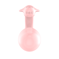 10-Gang USB-Aufladbarer Silikon Wasserdichter Rosa Kleiner Delfin Ferngesteuerter Tragbarer Vibrator für Frauen