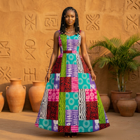 Tissu imprimé africain en cire du Kenya, polaire corail, kitenge Ankara personnalisé, vêtements traditionnels résistants aux taches pour garçons, fabricant OEM ODM
