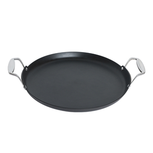 Bandeja para asar de acero al carbono de 13 pulgadas para pretemporada comercial, bandeja para hornear de 2,5mm de grosor para paella, barbacoa, otros usos de cocina - Product Image 2
