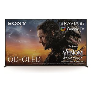 ทีวี Google TV BRAVIA LED รุ่น K55XR8M25BP CEI สีดำ ขนาด 55 นิ้ว สมาร์ททีวี 120Hz 4K พร้อมระบบสั่งงานด้วยเสียง รองรับหน้าจอกว้าง - Product Image 1