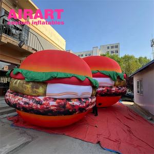 Burger <span class=keywords><strong>place</strong></span> décoration hamburgers gonflables, hamburger <span class=keywords><strong>gonflable</strong></span> géant pour la publicité - Product Image 5