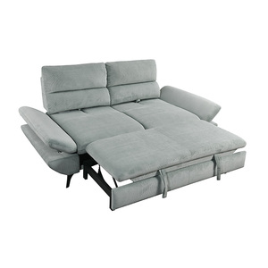 Sofá Cama de Tres Plazas con Diseño Europeo, Estructura Extensible, Juego de Sofá Cama para Sala de Estar, Cómodo y Duradero, Muebles para el Hogar - Product Image 1