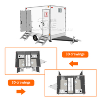 Douche et toilettes portables, toilettes portables, toilettes à composter portables, toilettes portables