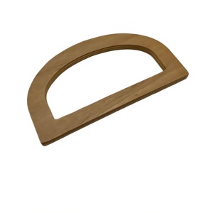 Nhà Máy Cung Cấp Trực Tiếp D-Hình Bằng Gỗ Túi Xử Lý Thay Thế Thủ Công Tự Làm Túi Phụ Kiện Túi Xách Ví Tote Xử Lý - Product Image 4