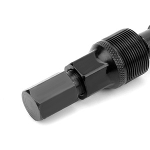 Herramienta extractora de pedalier Yueli de acero negro para bicicletas de carretera y montaña, kit de reparación para la extracción del juego de bielas. - Product Image 3