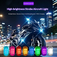 Nouvelle lumière stroboscopique haute luminosité pour avion, clignotant de conversion pour moto, lumière d'ambiance pour voiture, lumière pour véhicule électrique
