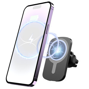 HiTao - Soporte de Carga Inalámbrica Rápida de 15 W para Coche, con Ventilación, para Teléfonos Móviles - Product Image 4