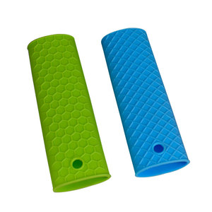 Fundas de silicona para mangos de ollas, resistentes al calor, antideslizantes, utensilios de cocina para utensilios de cocina - Product Image 1