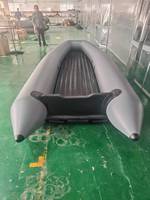 Bateau à réaction gonflable 470 avec moteur hors-bord 50 CV SOLAR 470 Strela Jet Boat Pro-Jet 470 SP avec moteur en option