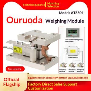 Ouluda AT8801 מודול חיישן שקילה של תא עומס בלחץ כור טנקים מבנה אטום לחלוטין 0.1% דיוק 500 ק\\\"ג/750 ק\\\"ג - Product Image 2