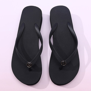 Tongs pour femmes Guru, semelle épaisse, talon compensé, noir, EVA, tongs d'été - Product Image 3