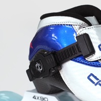 JIMENG JM001 OEM/ODM Patins à roulettes de vitesse professionnels pour adultes en fibre de carbone à 2 couches, 4 roues en alliage pour la course en extérieur