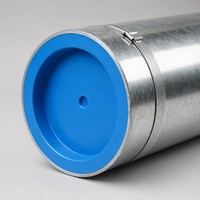 Tuyau composite en acier galvanisé à l'extérieur et doublé de polyéthylène à l'intérieur pour l'alimentation en eau usée industrielle
