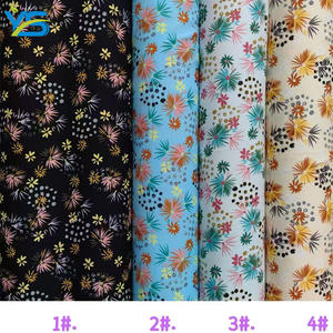 <span class=keywords><strong>100</strong></span>% Rayon Challis Tissu <span class=keywords><strong>100</strong></span>% <span class=keywords><strong>viscose</strong></span> Impression sur les marchandises prêtes Prix bas pour la robe de soirée de vêtements - Product Image 3