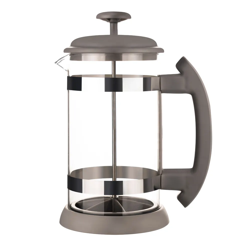 Espresso Maker Ketelglas Theepot Hand Punch Pot Delicate Plunjer Koffie Theepot Duurzame Melkschuimer Koffie Franse Pers