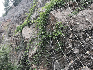 Filet de stabilisation de pente en acier galvanisé pour voies ferrées, fabriqué en Chine, en treillis métallique tissé pour la protection des pentes, avec soudure par pliage incluse - Product Image 5