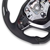 Volant de direction en fibre de carbone véritable style M Performance avec écran LED pour BMW F30 F11 F12 F32 F10 M3 M4 F80 F82 F87 X5 F15 X6 F16