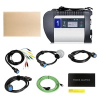 Herramienta de Diagnóstico Automotriz MB SD STAR C4 PLUS Wi-Fi DOIP 24V para Benz, Escáner para Autos y Camiones, Comercio Exterior Transfronterizo