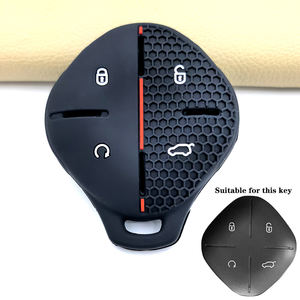 Nouveau ensemble de sac de clé de couverture de clé de voiture en Silicone pour Chery Jetour Dashing X-1 <span class=keywords><strong>Plus</strong></span> DTC <span class=keywords><strong>IDM</strong></span> 2022 2024 accessoires de coque de support de boîtier à distance - Product Image 2