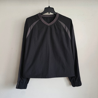 Veste pull personnalisée pour homme, col en V, anorak, coupe ample, coupe-vent, hydrofuge, technique, streetwear, sur mesure, OEM, ODM