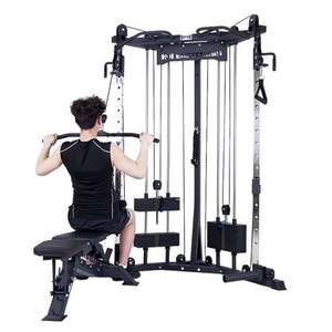 Equipo de Gimnasio de Acero de Alta Calidad, Máquina Smith Multifuncional para Entrenamiento de Fuerza, Rack de Sentadillas y Halterofilia, Ecológico, Marca SK - Product Image 3