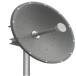 Çin OEM 5.8G iletişim 28.5 dBi açık mimo plaka parabolik çanak anten