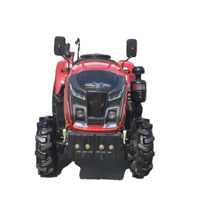 Micro trattore agricolo a 4 ruote agricolo un piccolo mini trattore agricolo compatto 4x4 60hp 4wd