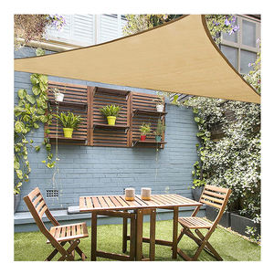 Cour piscine hdpe beige pare-soleil sur piscine/stretch ombre auvent/voile ombre monde - Product Image 1