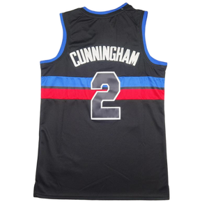 Camiseta de Baloncesto Bordada Edición Ciudad Verano 2026 para Hombre, <span class=keywords><strong>Detroit</strong></span> 2 Cade Cunningham 33 Grant Hill, Ropa para Fanáticos, Venta al Por Mayor - Product Image 6