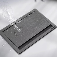 Regleta de Enchufes para Mesa de Conferencias KLASS, Específica para Oficina, de Alta Calidad, con Tapa Abatible, Enchufe de Datos y Energía Oculto en la Superficie de la Mesa