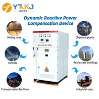 Dispositif de compensation de puissance réactive haute tension personnalisable sur site, modèle TBB en acier inoxydable, transmission électrique moyenne et haute tension