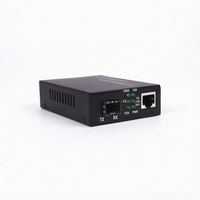 Convertisseur de média fibre optique SFP Gigabit Ethernet 1 x 10/100/1000 Mbps avec port RJ45 en cuivre