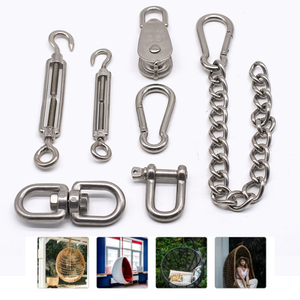 Chất lượng cao võng treo Kit Heavy Duty mạ kẽm với mạnh mẽ căng thẳng mùa xuân móc - Product Image 3