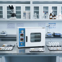 Four de séchage sous vide 25L 50L 90L 215L avec contrôle PID, chauffage indépendant, 250°C, pour laboratoire et usage industriel